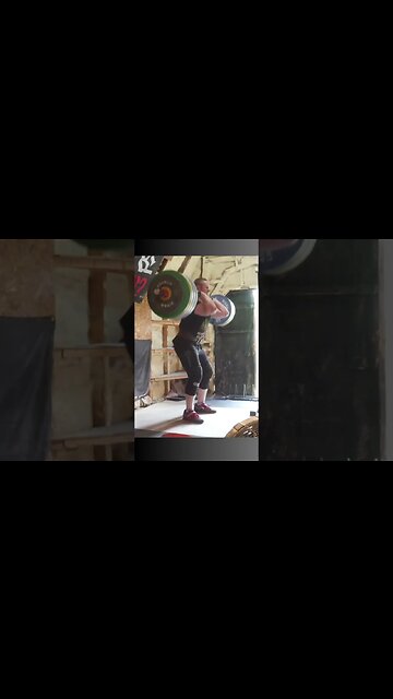 175 kg / 385 lb - Front Squat