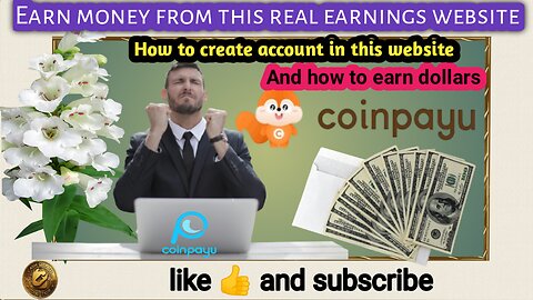 CREATE ACCOUNT IN COINPAYU EARN MONEY IN A CRYPTO CURRENCIES DOING SMALL TASK