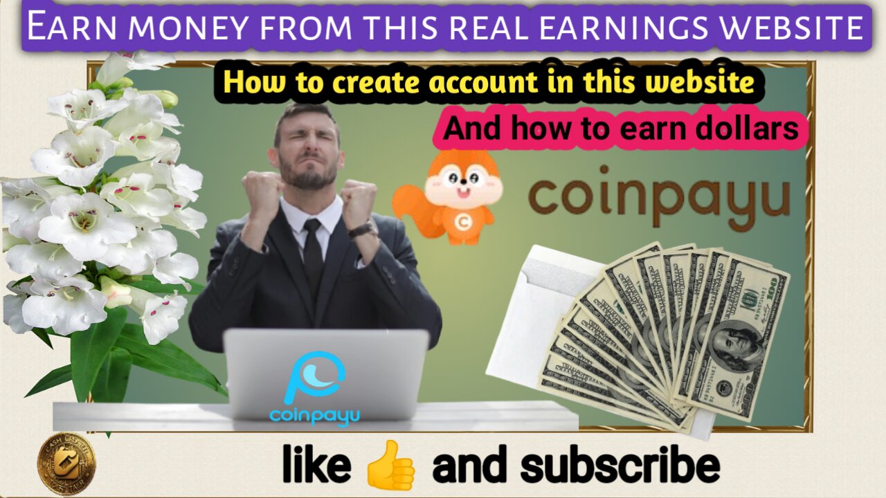 CREATE ACCOUNT IN COINPAYU EARN MONEY IN A CRYPTO CURRENCIES DOING SMALL TASK