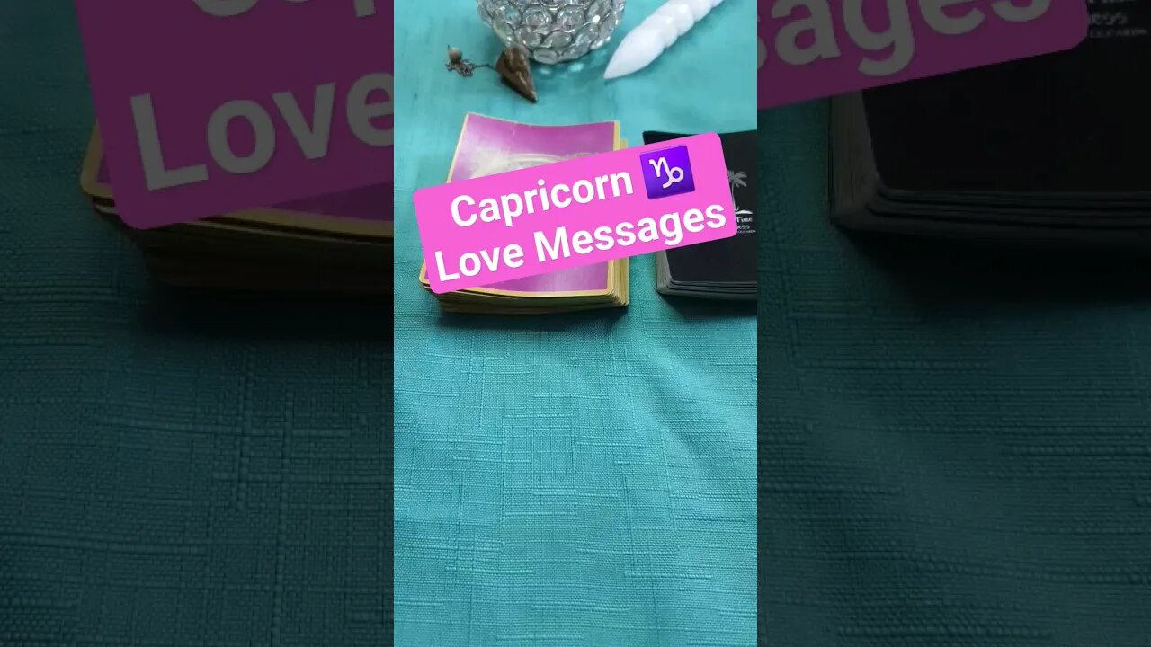 #Capricorn #lovemessages #tarotreading #guidancemessages #shorts