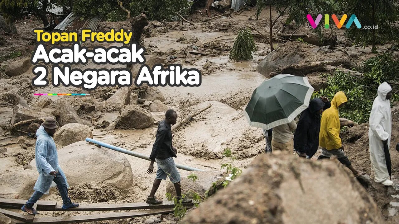 Kondisi Mengerikan 2 Negara Afrika Diamuk Topan Freddy