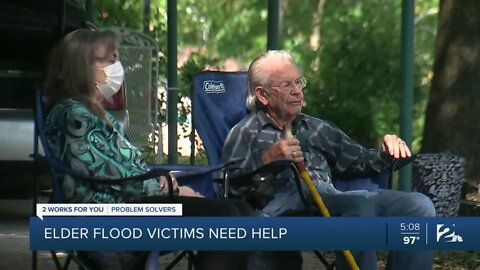 Elder flood victims need help