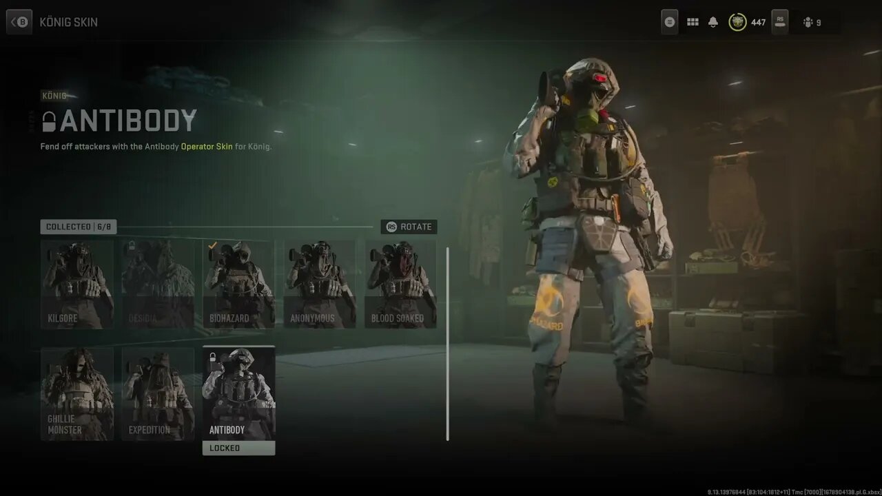 Alpha Decay Operator Skin