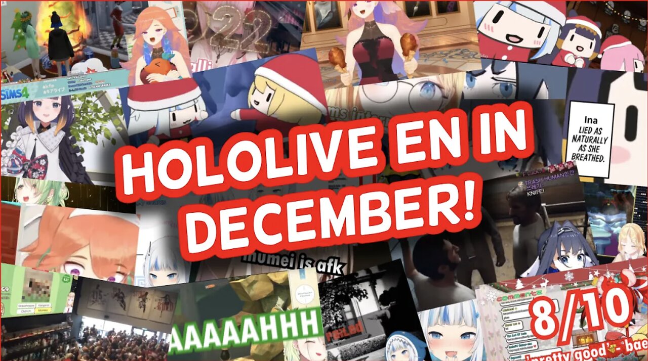 The Best HololiveEN Moments From December 2021