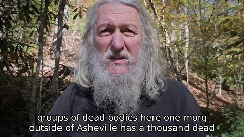 Helene Body Count 7,000 - 20,000 Dead, The Media Is Wrong! - Eustace Conway Conversation (MUSIC)