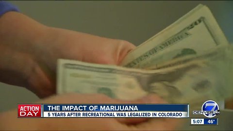 It's been 5 years since recreational marijuana was legalized in Colorado; Here's where the tax money stands