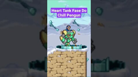 Como Pegar o Heart Tank na Fase do Chill Pengun - Mega Man X - Snes