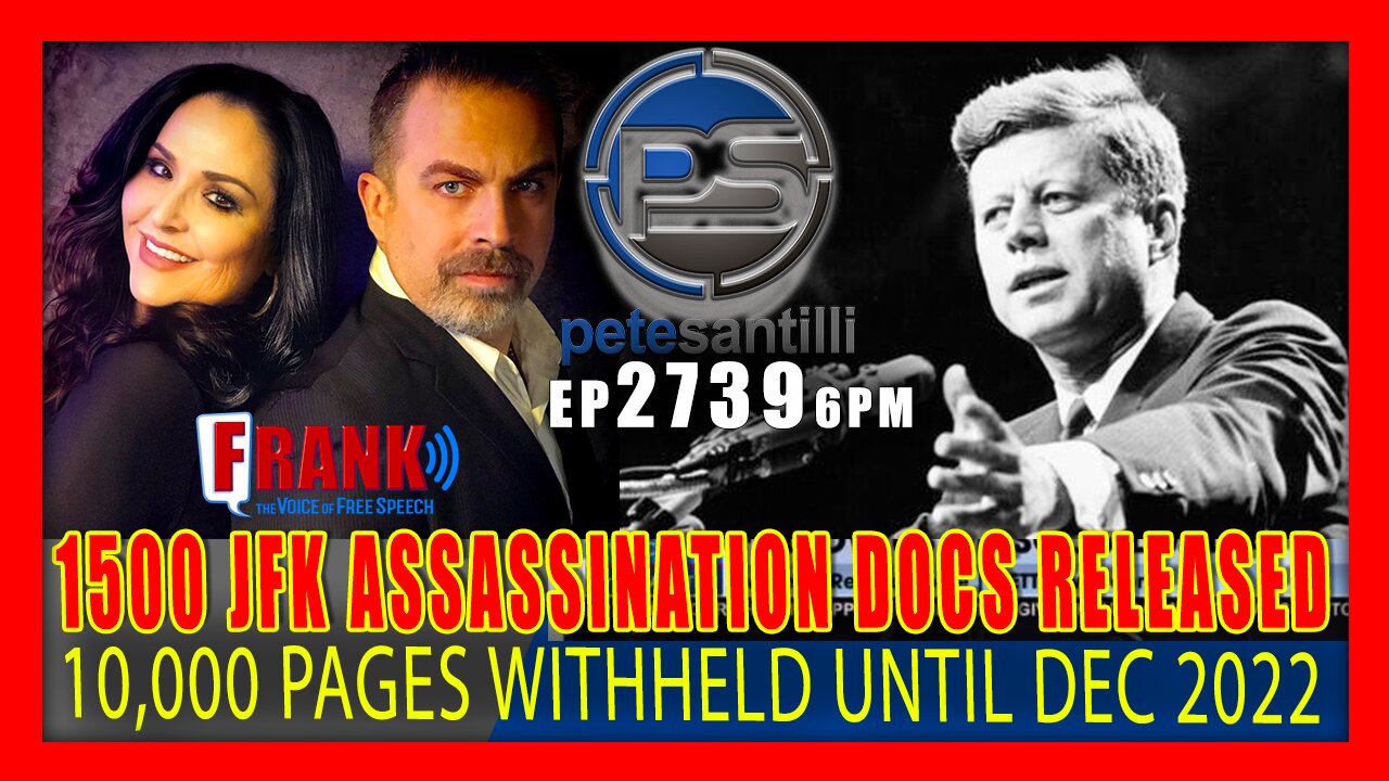 EP 2739-6PM 1500 JFK ASSASSINATION DOCS RELEASED; 10,000 HELD UNTIL 2022