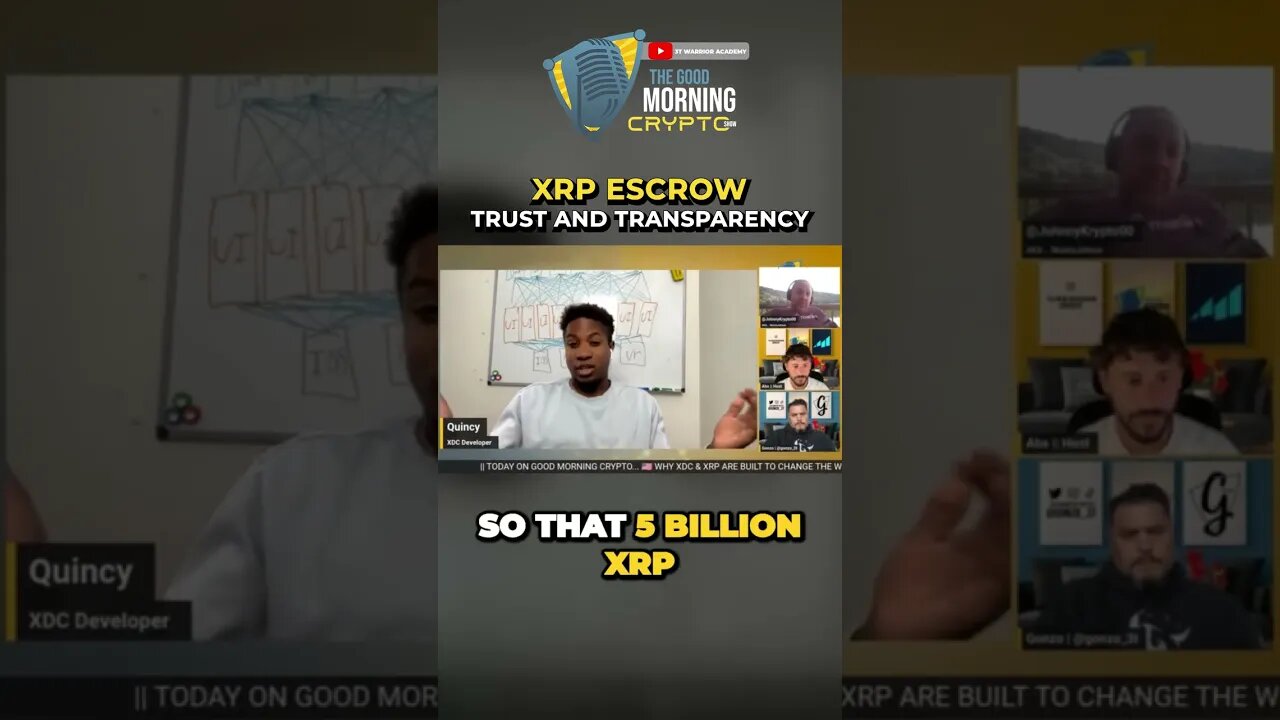 XRP Escrow Trust And Transparency #xrp #ripple #crypto #shorts