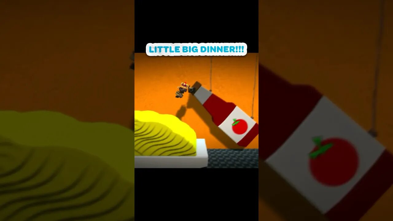 LITTLE BIG DINNER!!! (Part 2) #playstation #littlebigplanet #level