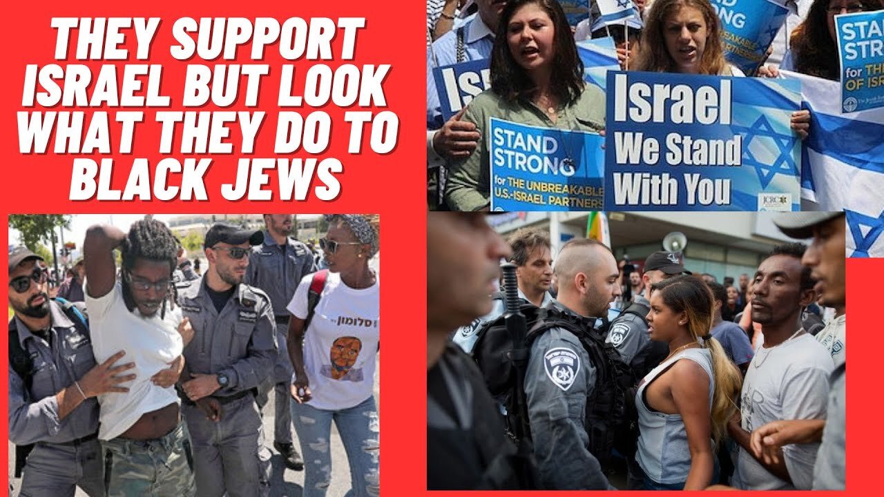 Why Black J3ws in Israel you should not support Israel
