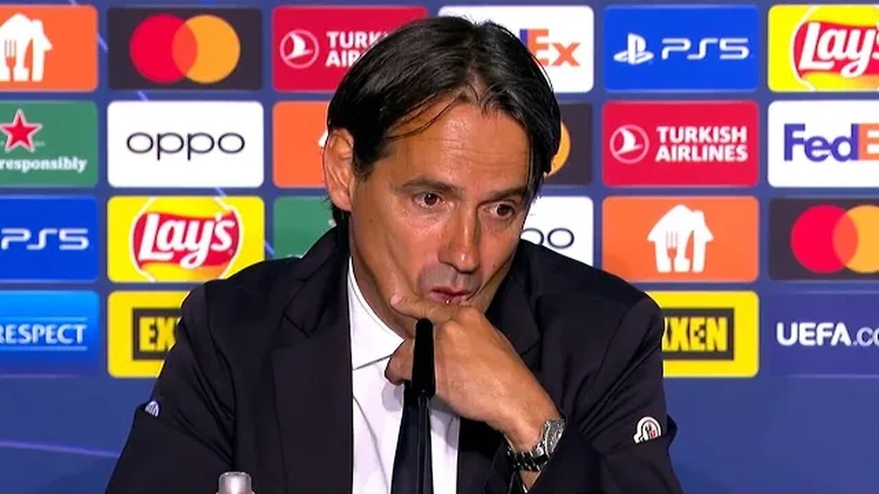 'We didn't DESERVE TO LOSE!' | Simone Inzaghi | Man City 1-0 Inter Milan | Champions League Final