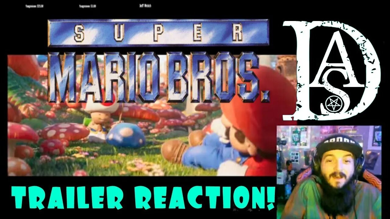 The Super Mario Bros. Movie | Violent Night trailer reactions LIVE