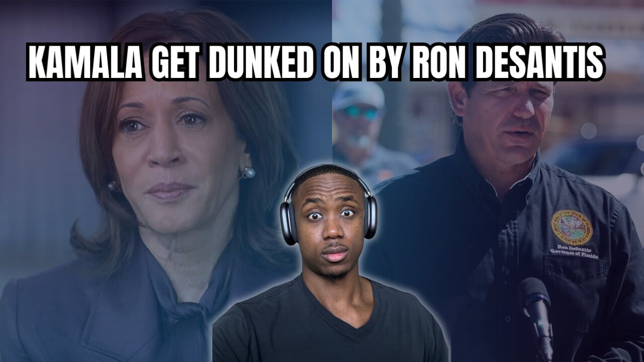Kamala Harris Gets DUNKED on by Ron DeSantis (Again)