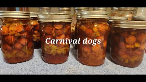 Carnival dogs #hotdogs #carnival #canning