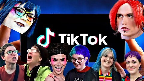 Tiktok is full of crazy mentally ill people #tiktok #trending #trendingnow #leftist #woke #left