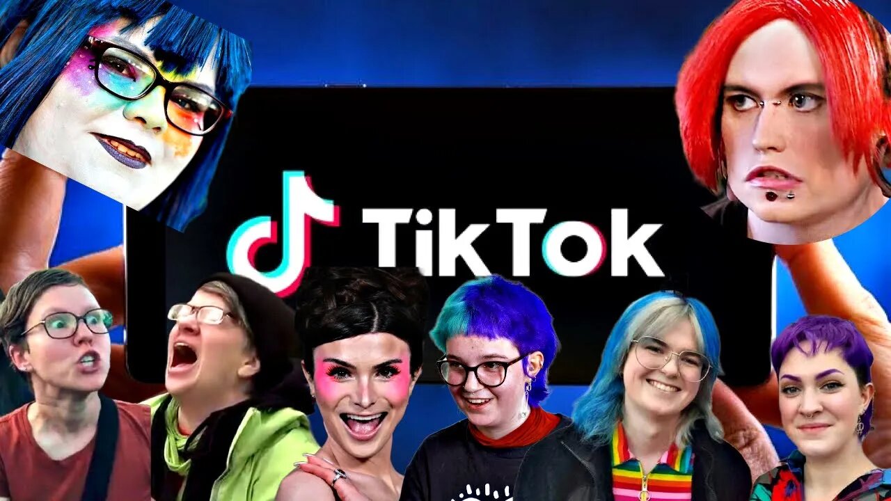 Tiktok is full of crazy mentally ill people #tiktok #trending #trendingnow #leftist #woke #left