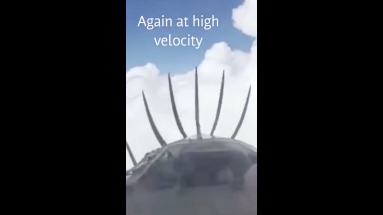 TSVN302 6.2022 Unknown Flat Object Or Craft Passes In Front Of Airplane