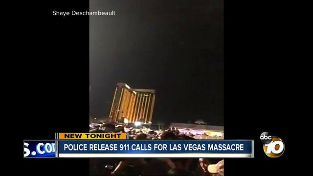 Police release 911 calls for Las Vegas Massacre