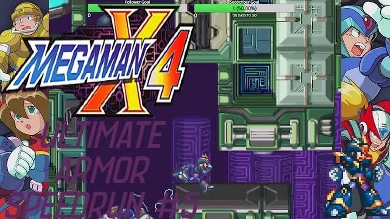 I Can't Curse in This Speedrun: Mega Man X4 UA Speedrun #5