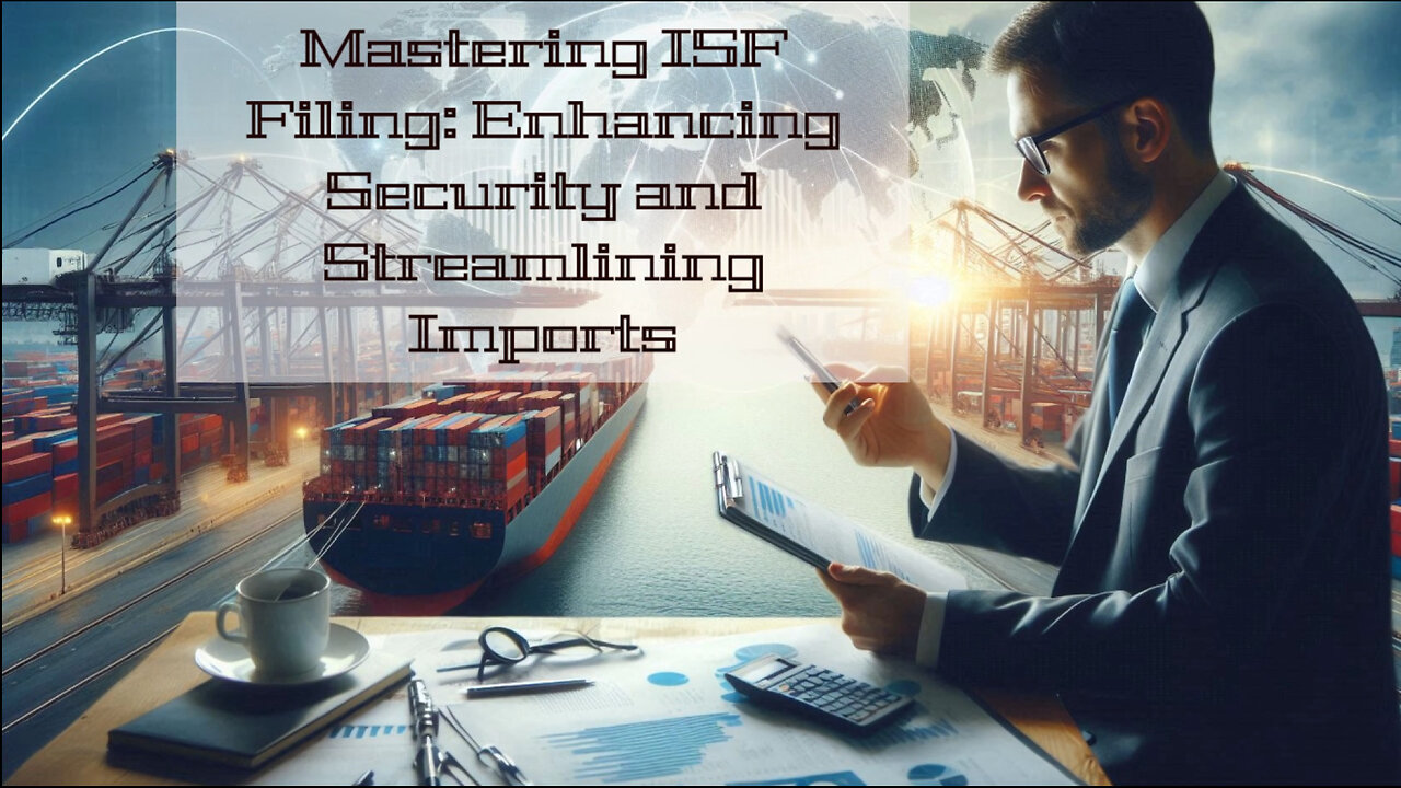 Simplifying ISF Filing: A Comprehensive Guide for Ocean Freight Importers