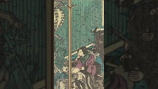 Japanese in Shrines, Temples, and Festivals Depicted in Ukiyoe and Stories #shorts