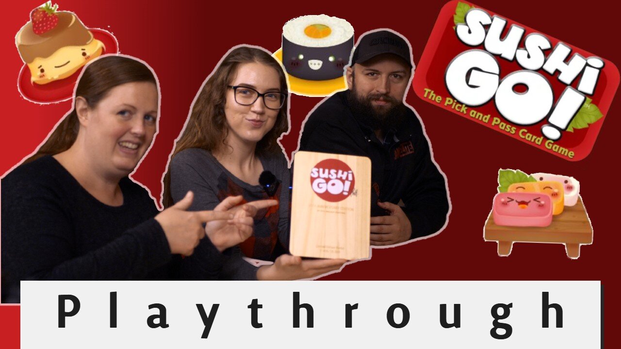 Let's Play Sushi Go: Board Game Knights of the Round Table