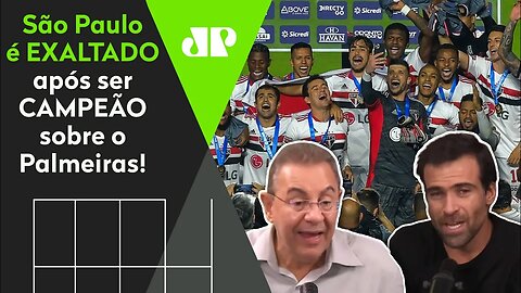 "O São Paulo é o MAIOR CLUBE do Brasil! E esse TÍTULO sobre o Palmeiras foi..." Veja DEBATE!