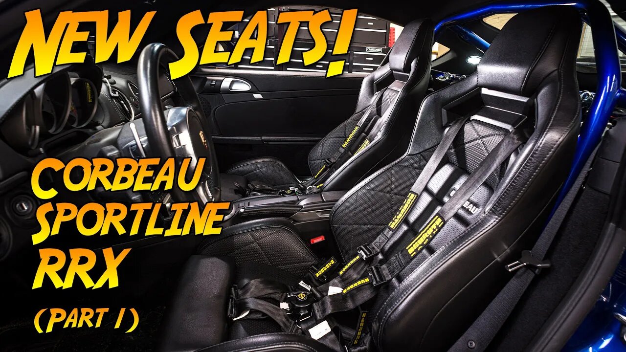 Corbeau Sportline RRX Seats For My Cayman, Part 1: Remove The Stock Seats (DISCONNECT THE BATTERY!)