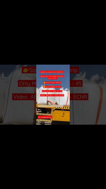 have trailer driver job TAIF city Saudi #job