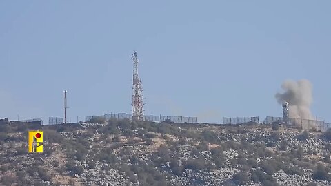 Lebanese Hezbollah footage of attacks on Israeli bases in response to shelling in Lebanon