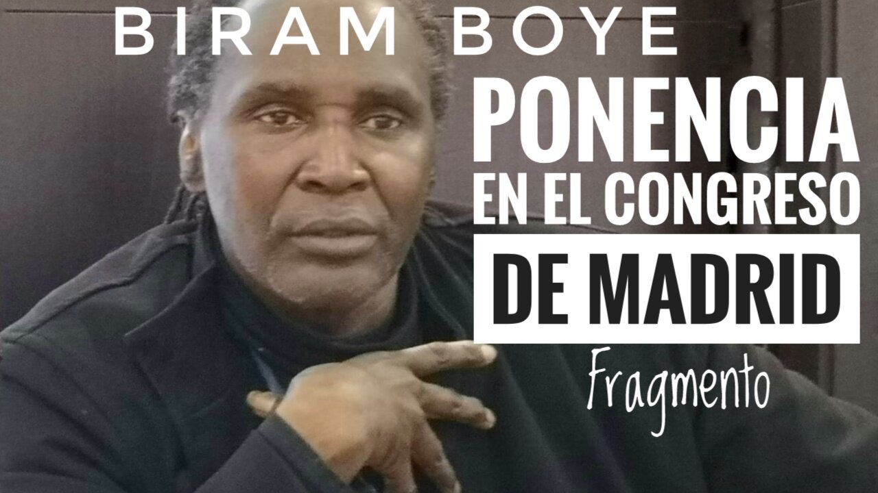 Fragmento de la ponencia de Biram Boye