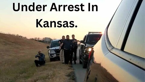 Arrested In Kansas. I wish it was a joke, but it's not.