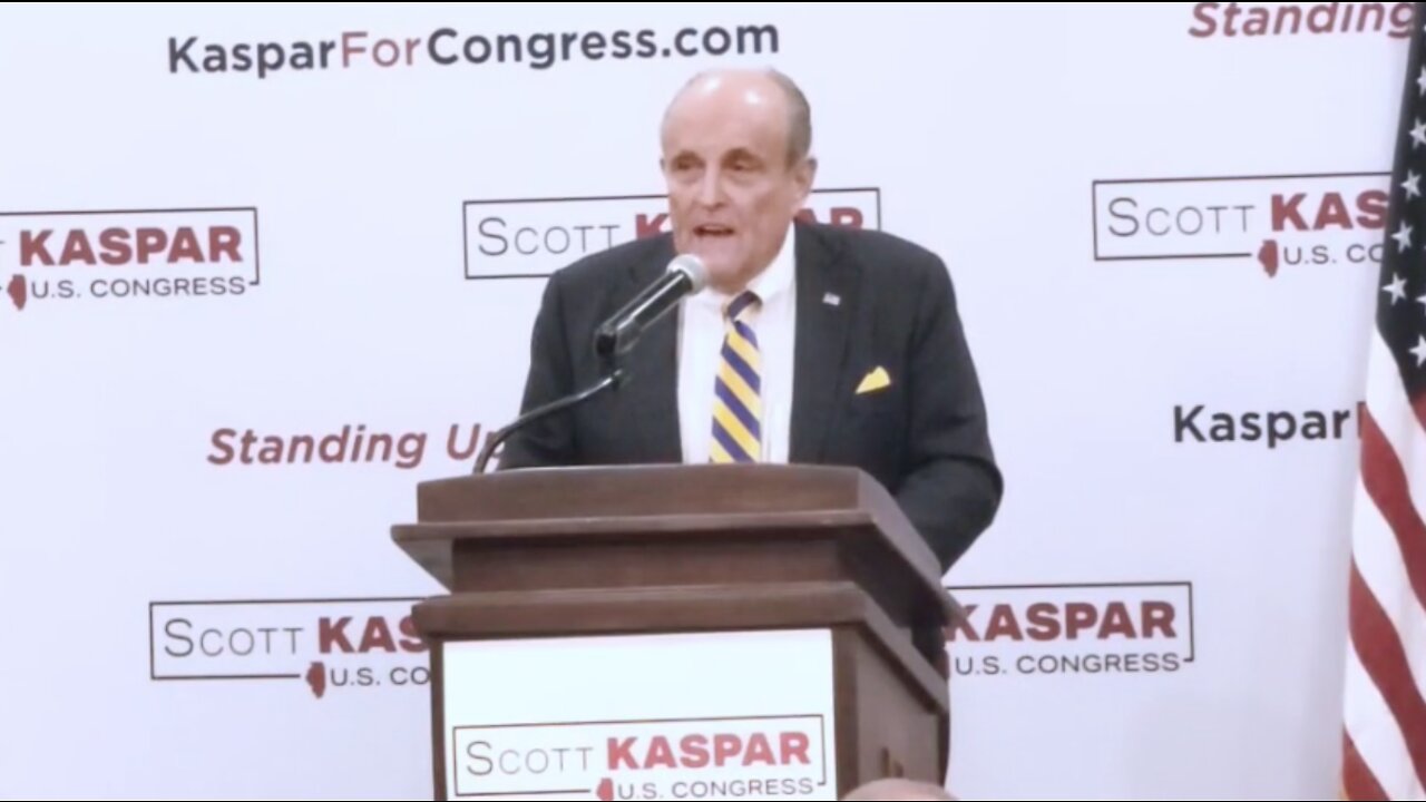 Rudy Giuliani Calls Out 2020 Election Fraud in Fiery Speech