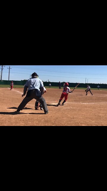 Clutch RBI hit down the line