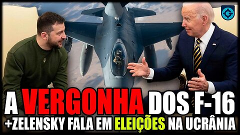 A V3RG0NH4 dos F-16 | + Zelensky fala em eleições na Ucr4n14 | 🔴Live Geoforça