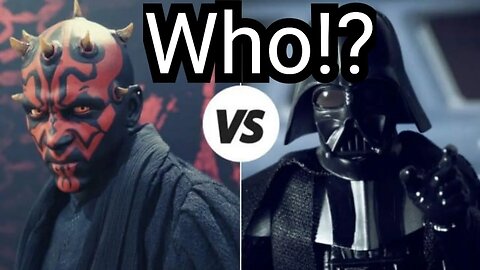 Darth Vader FIGHTS Darth Maul - Who Reigns Supreme?