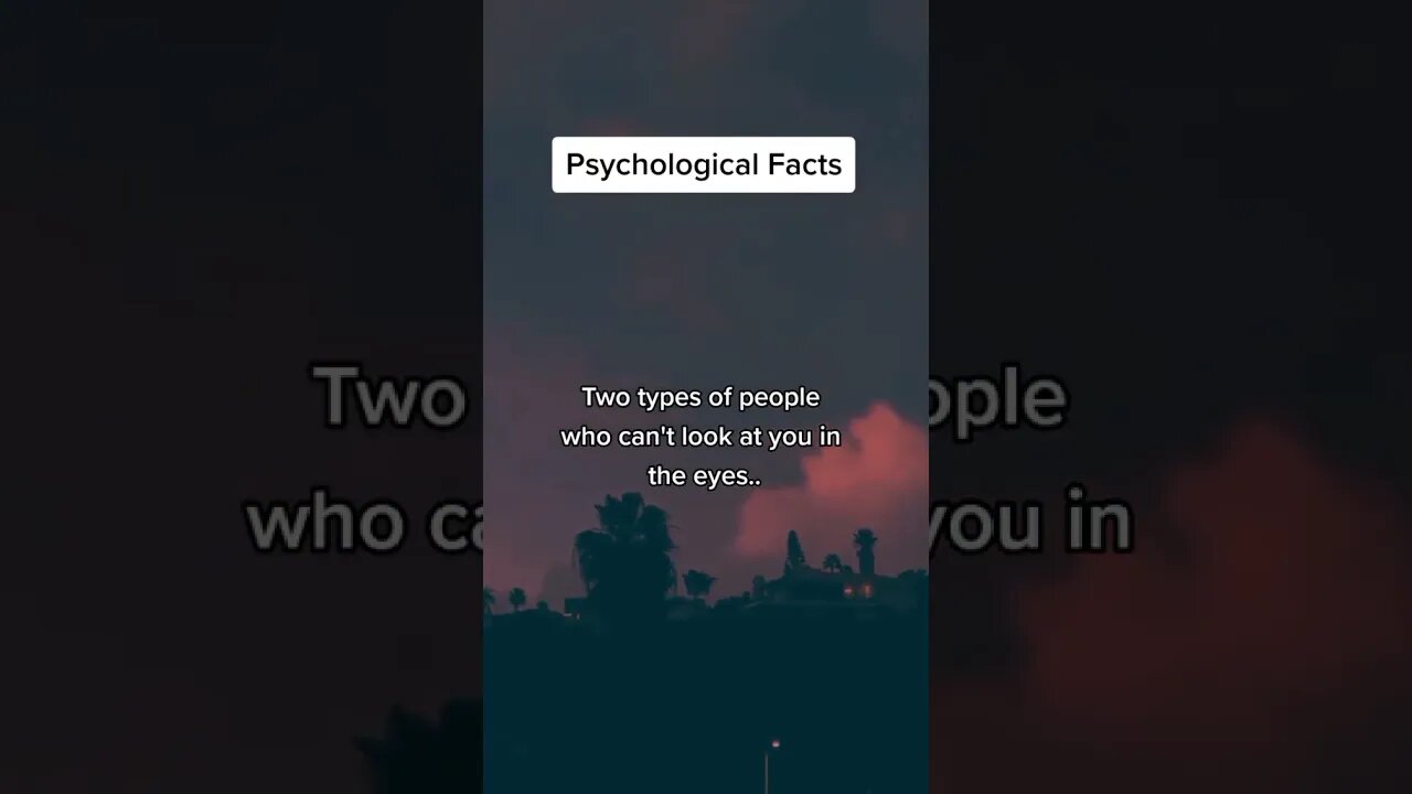 Psychology Fact ! #psychologyfacts #shorts
