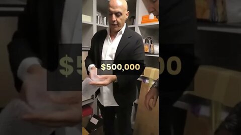 $500,000 WATCH FOUND IN A CARDBOARD BOX! (YOSSI DINA) #shorts