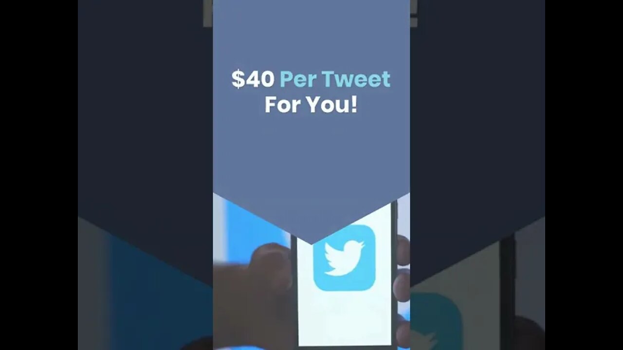 $40 per tweet for you | How to make money online by texting | #shorts