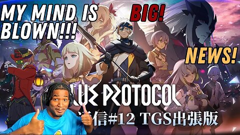 BLUE PROTOCOL Official Distribution #12 TGS Business Trip Edition | LEANTENDO REACTS