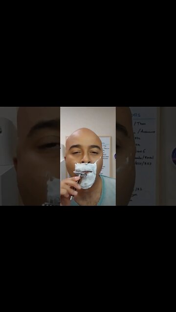 ASMR Golden Shave with Smilez Elixir M by the big 4, Mühle R41.💈🪒🧼👌🏾💈#asmr #shavingproducts #shaving