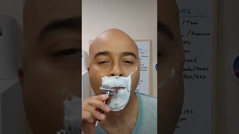 ASMR Golden Shave with Smilez Elixir M by the big 4, Mühle R41.💈🪒🧼👌🏾💈#asmr #shavingproducts #shaving