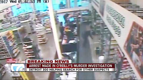 Detroit 300 helps search for O'Reilly's suspect as one is arrested
