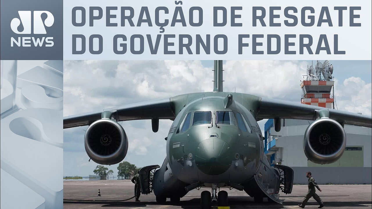 Sexto avião da FAB retorna e Brasil chegará a 1.000 repatriados de Israel