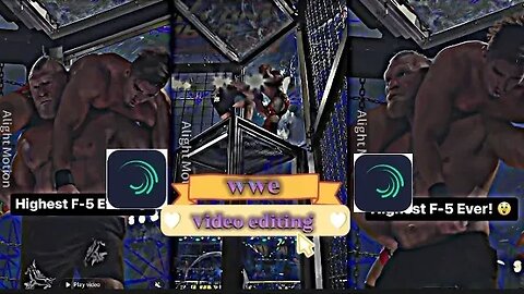 wwe video kaise edit kare |wwe video edit tutorial |wwe video upload without copyright[alightmotion]