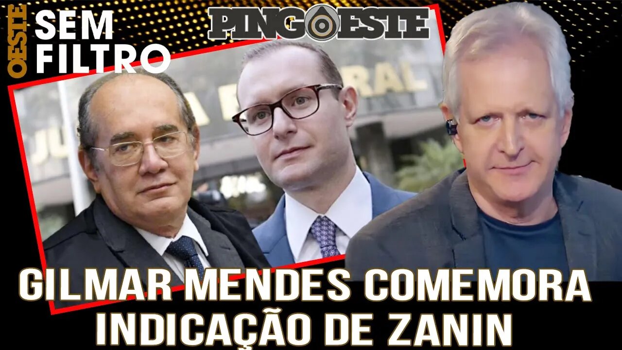 Gilmar Mendes comemora indicação de Zanin para o STF [AUGUSTO NUNES]