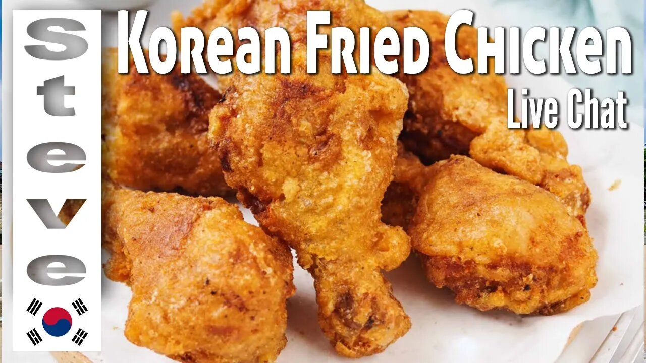 KOREAN FRIED CHICKEN - Join us for food and a chat in SEOUL, South Korea 🇰🇷