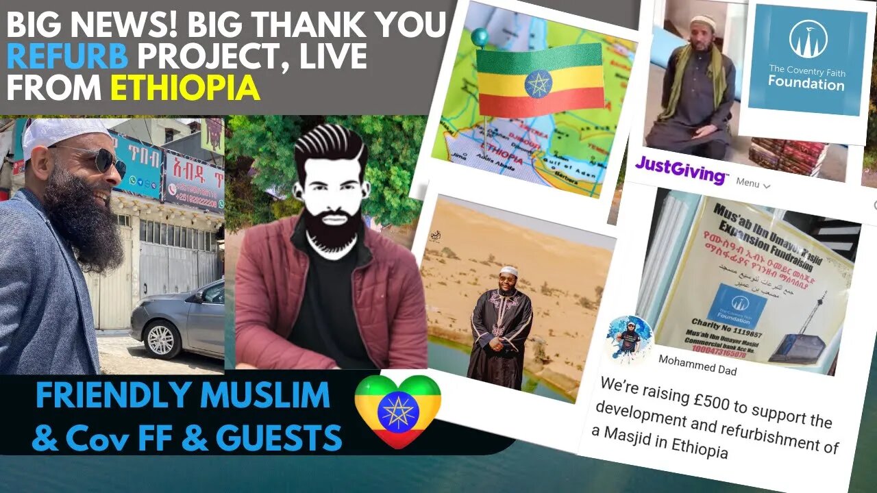 Special Guests. Live From Ethiopia, Thanking everyone for your support.