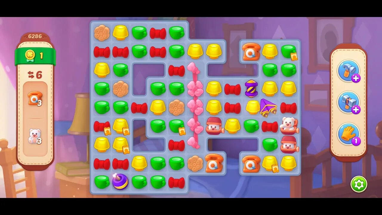 Playrix Homescapes Gameplay Walkthrough Level 6286